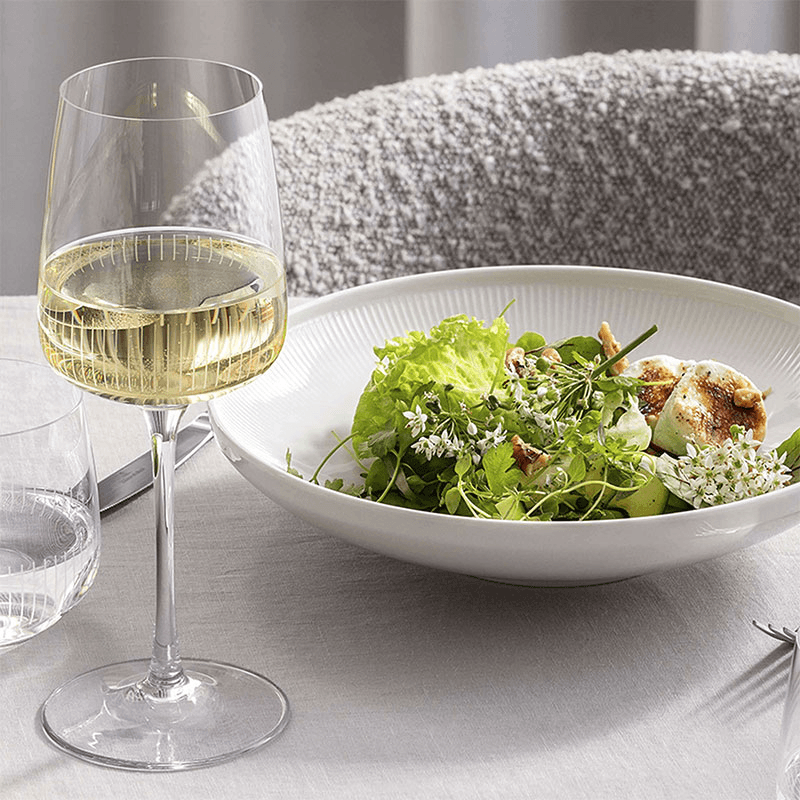 Afina Set of 4 White Wine Glasses, 125ml