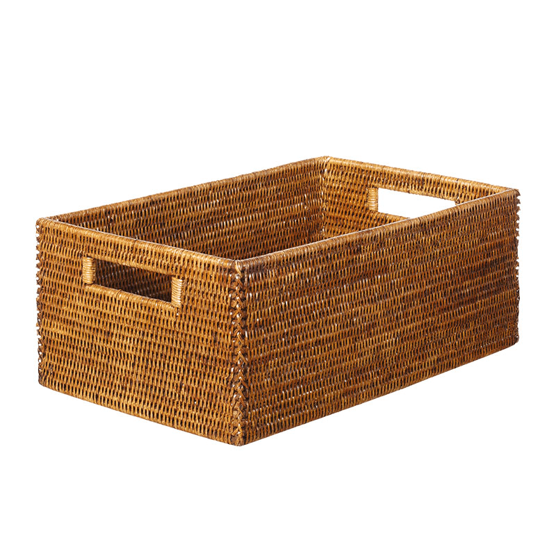 Rattan Delta box, 60 x 40 x 20cm