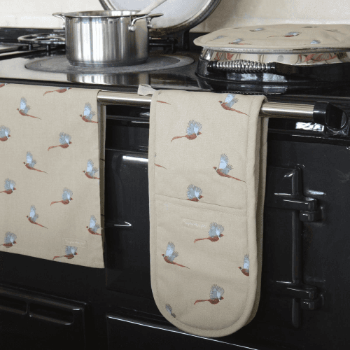 Image showing the Pheasant Double oven glove product.