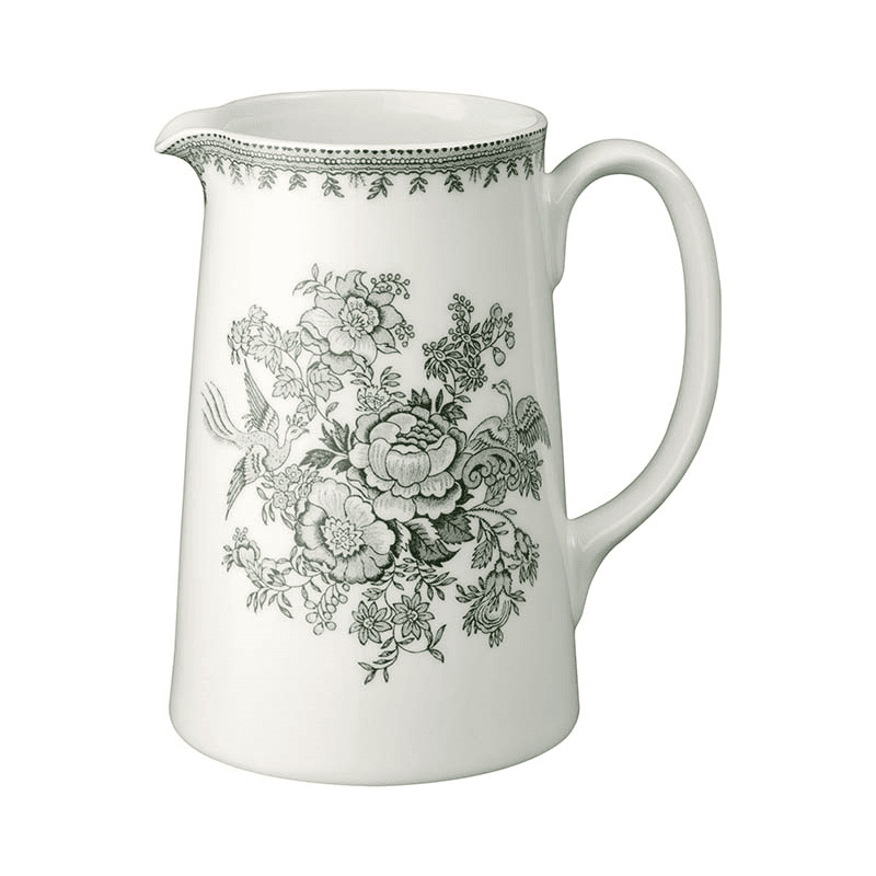 Asiatic Pheasants Tankard Jug, 1.1l, Green