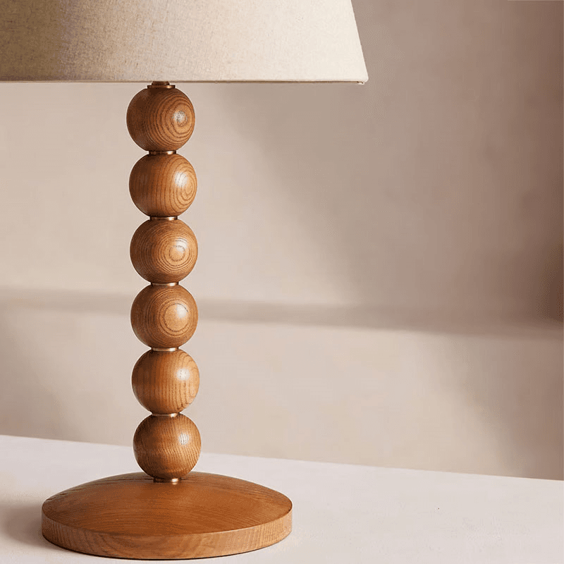 Bead Table Lamp, H61cm, White