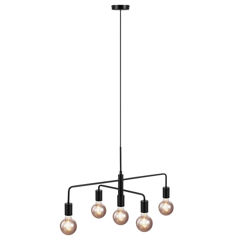Gloom Pendant, H74.cm, Black
