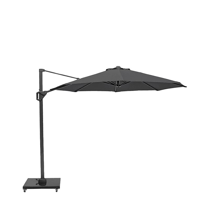 Voyager T1 Round Parasol, 3m, Anthracite