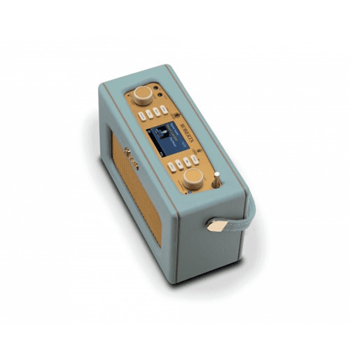 Revival RD70 DAB digital radio, H16 x W25.2 x D10.4cm, Duck Egg