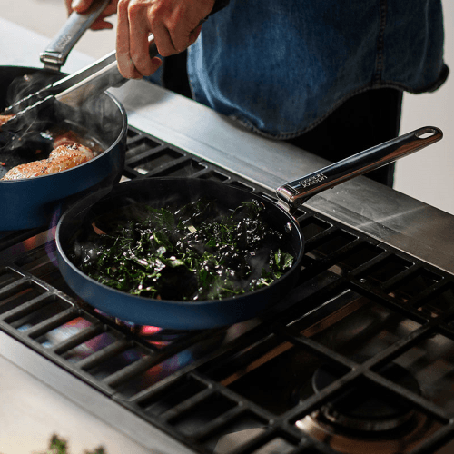 Image showing the Space Folding Frying Pan, 20cm, Midnight Blue product.