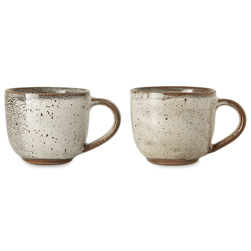 Cam Set of 2 Coffee Mugs, 350ml, Mocha