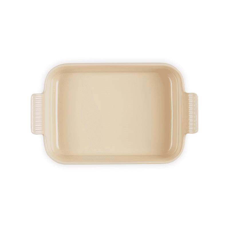 Stoneware Heritage Rectangular Dish, 26cm, Shell Pink