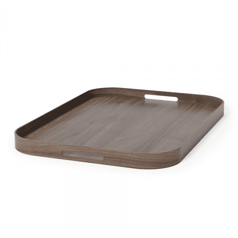 Bellhop 558 Rectangular Tray, Walnut