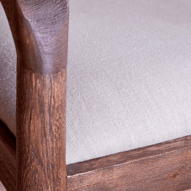 Anbu Acacia  Counter Chair, Washed Walnut