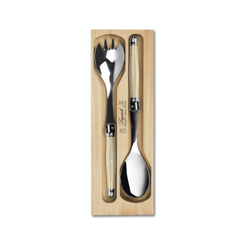 Image showing the Salad Servers, Ivory Handle, Set of 2 product.