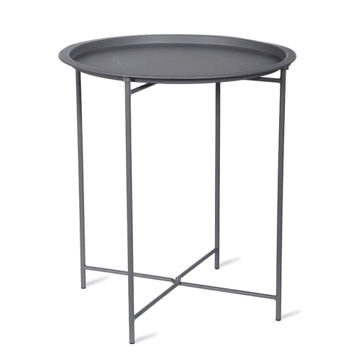 Image showing the Rive Droite Side Table, Charcoal product.