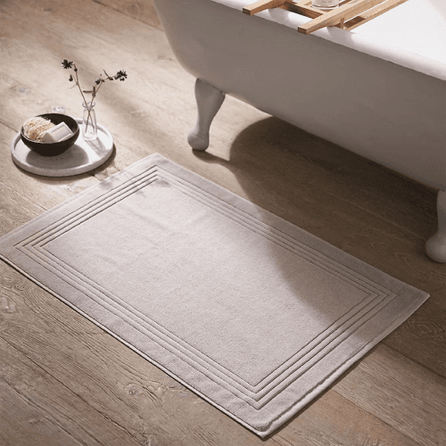 Image showing the Egyptian Cotton Medium Bath Mat, 60 x 90cm, Oatmeal product.