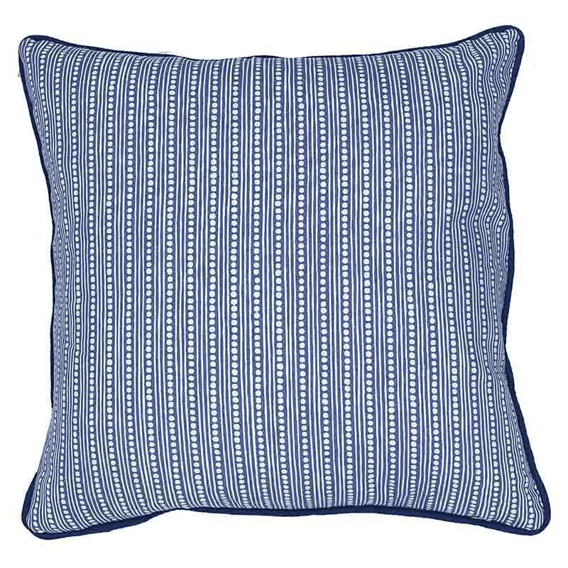 Raya Cushion, 50 x 50cm, Blue