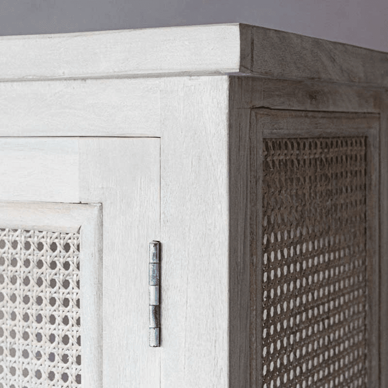 Esben Cupboard, H150 x W100 cm, White