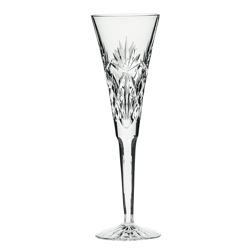 Kintyre Set of 2 Champagne Flutes, 170ml, Clear