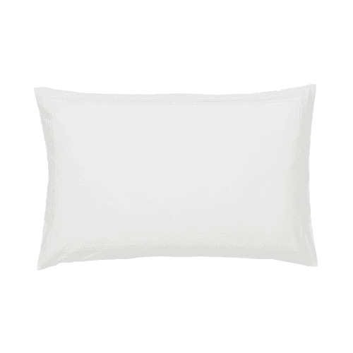 Image showing the King Protea & Paradesia Pillow Case, White product.
