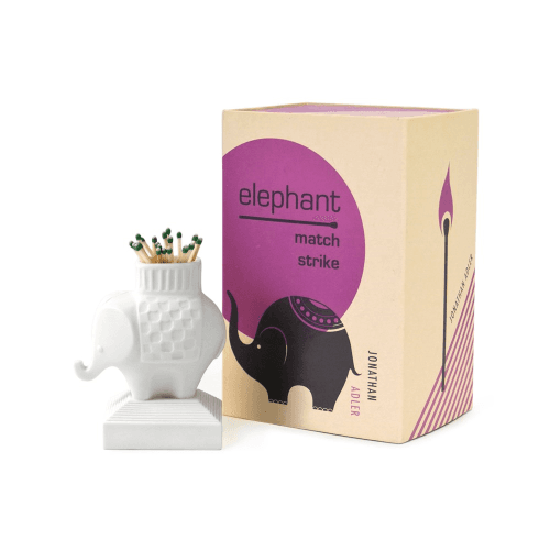 Image showing the Elephant Match Strike, White product.