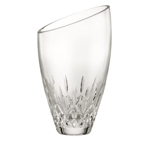 Image showing the Lismore Essence Angled round vase, 23cm product.