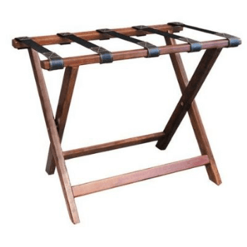 Image showing the Luggage Rack, Theda, Ironwood, 66cm product.