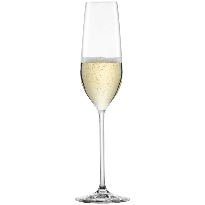 Fortissimo Set of 4 Champagne Flute, 240ml, Clear