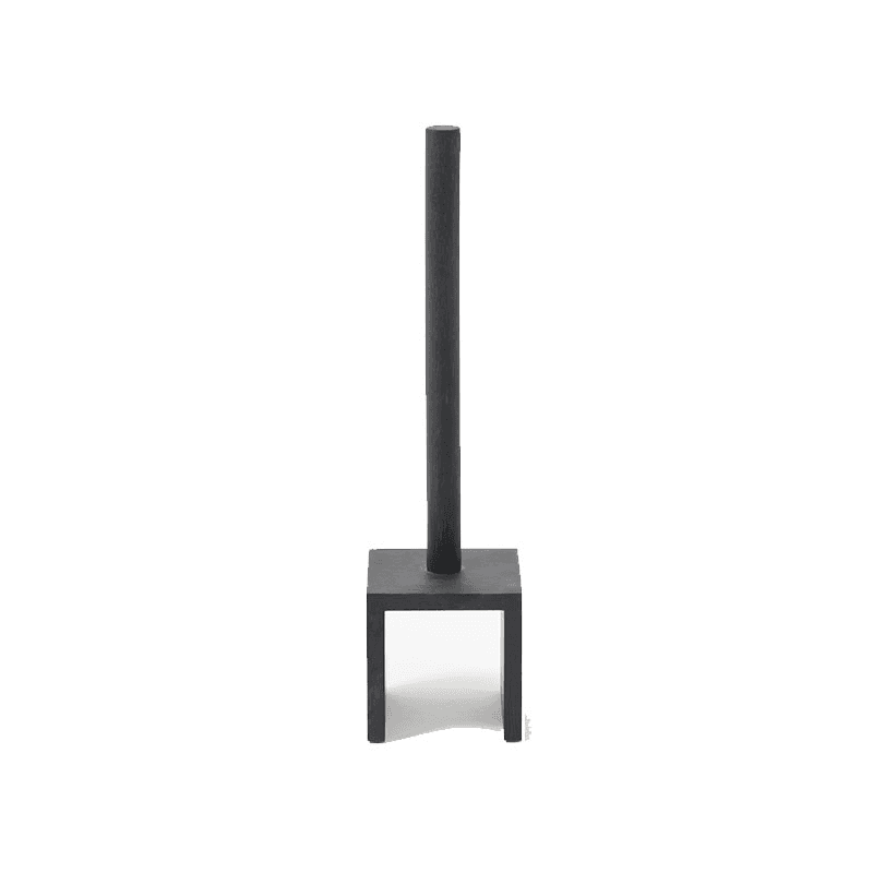 Cosmos Toilet Roll Holder, H48.5cm, Dark Oak