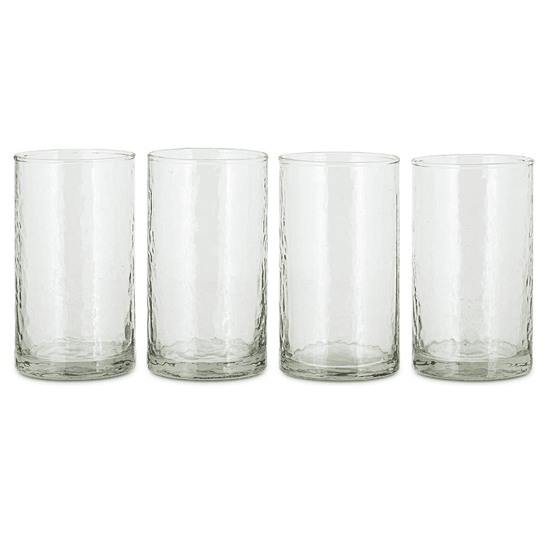 Yala Set of 4Highball Glasses, 300ml, Clear