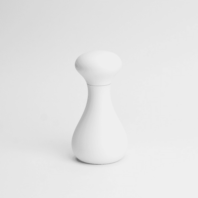 Flo Salt & Pepper Grinder, H16cm, White