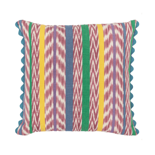 Image showing the Gloria Cushion, 57 x 57cm, Lilac Multi product.
