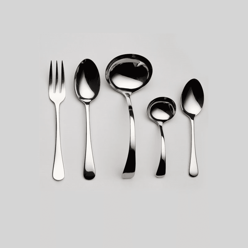 Large Serving Spoon, Old English, 10 inch, Plain