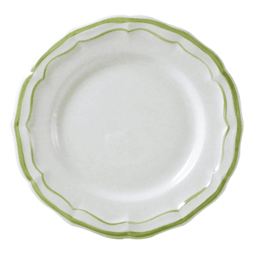 Image showing the Gien- Filet Vert Dinner Plates, Set of 4, 26cm product.
