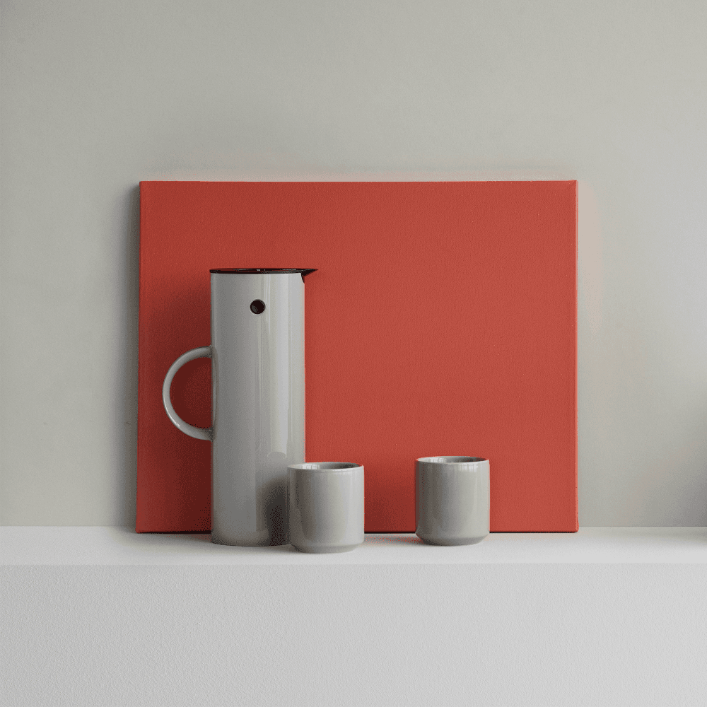EM77 by Erik Magnussen Vacuum jug, H30cm - 1 litre, Light Grey
