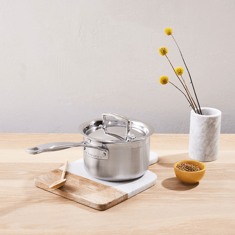 Classic 3-ply Saucepan, 20cm, Stainless Steel