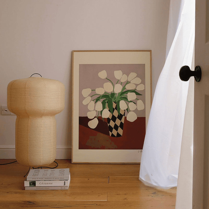 Carla Llanos Tulips Print, 40 x 50cm, Multi