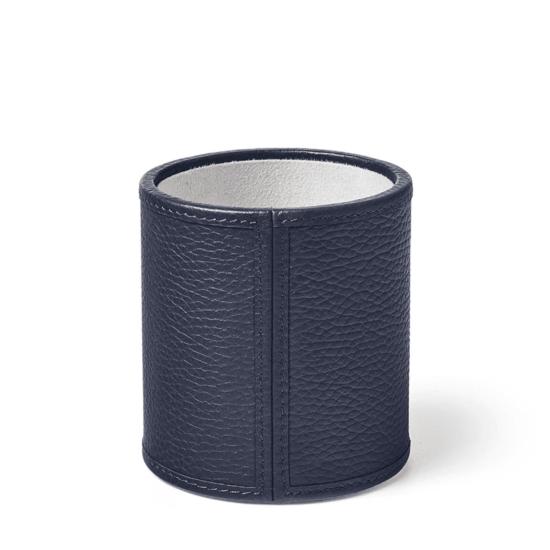 RoundPenPot, H10 x W9cm, NavyPebble
