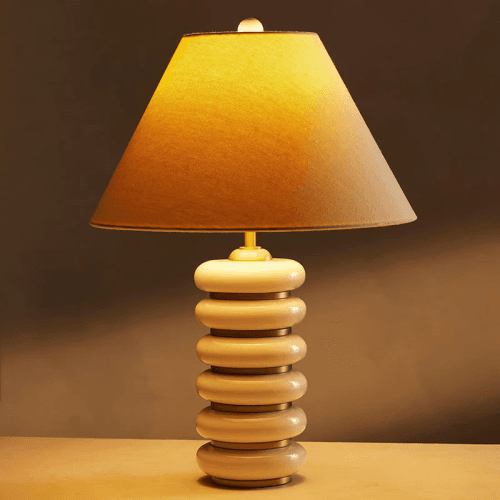Image showing the Greyson Table Lamp, H62cm, Cream product.