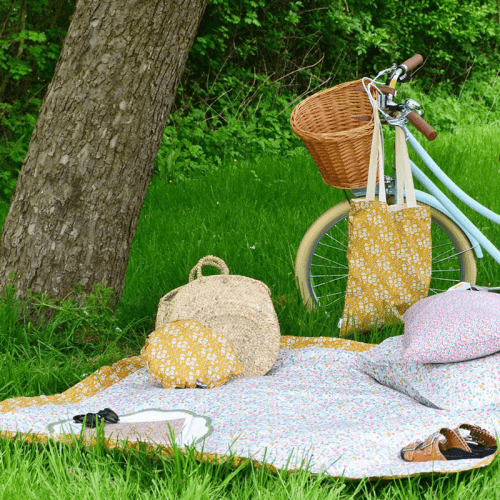 Image showing the Betsy Picnic Blanket, 150 x 150cm, Multi product.