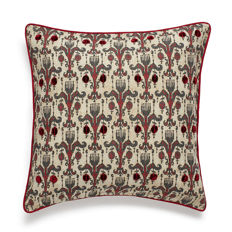 Girandole Cushion Cover, 56 x 56cm, Petrol