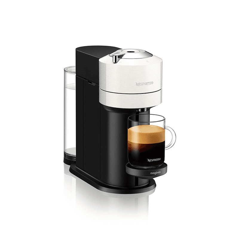 11710 Nespresso Vertuo Next & Milk Coffee Machine, White