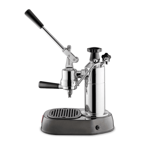 Image showing the Europiccola Coffee Machine, Black/Stainless Steel product.