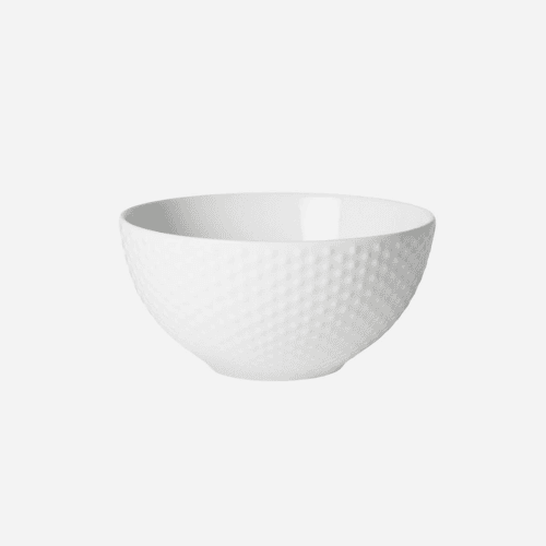 Image showing the Blond - Stripes Soup/cereal bowl, 14.5cm, White Stripe product.