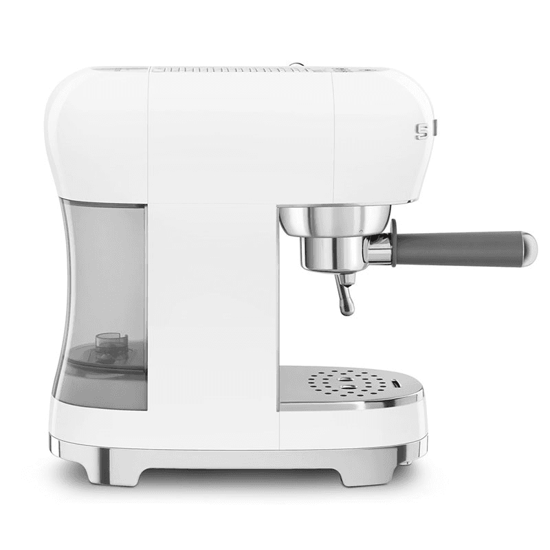 50's Style Espresso Coffee Machine, White