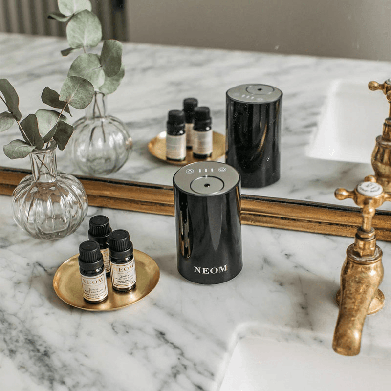 Wellbeing Pod Mini Essential Oil Diffuser, Black