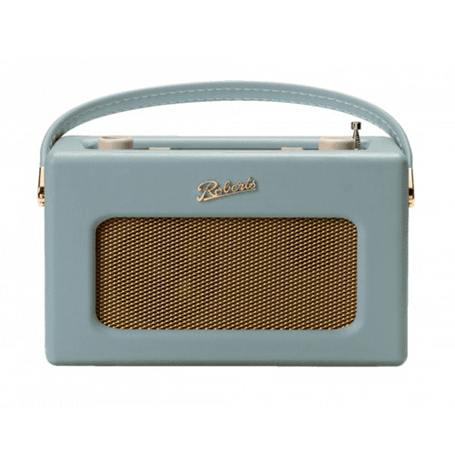 Image showing the Revival RD70 DAB digital radio, H16 x W25.2 x D10.4cm, Duck Egg product.