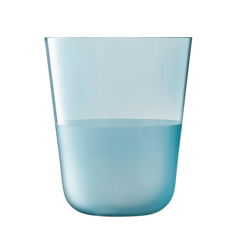 Arc Contrast Set of 2 Tumblers, 380ml, Sky
