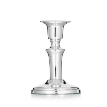 Image showing the Sterling Silver V-Stem Candlestick, 4.75" product.