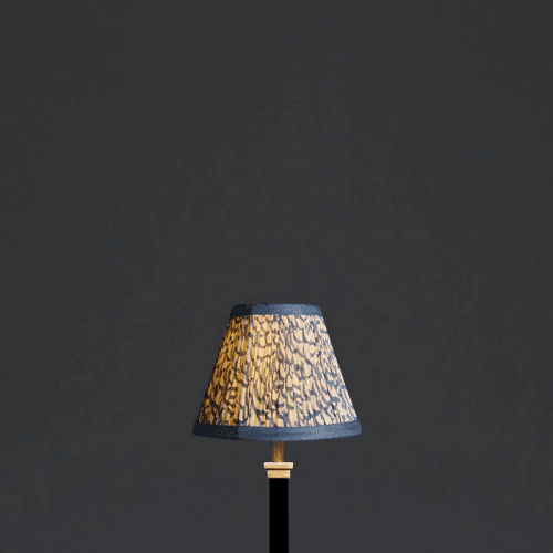 Image showing the Empire Shade, 16cm, turkish blue fishscales with blue tape product.