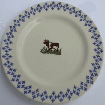 Cows Plate, 25cm