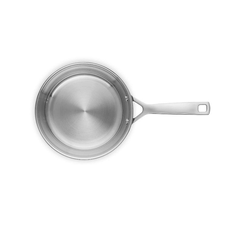 Classic 3-ply Uncoated Frying Pan, 20cm, Stainless Steel