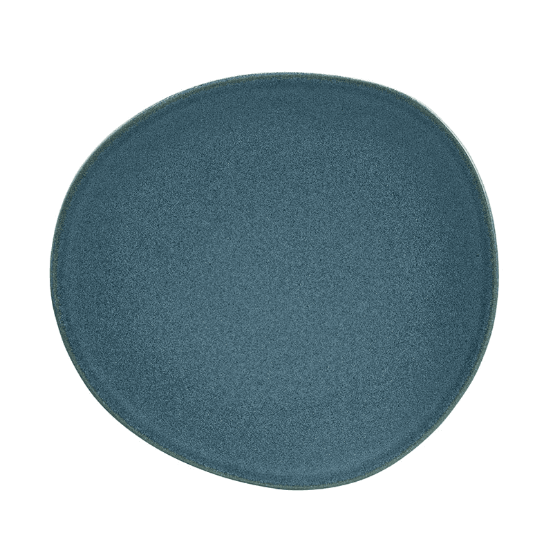 Duna 12 Piece Dinner Set with Deep Plates, Reactif Blue