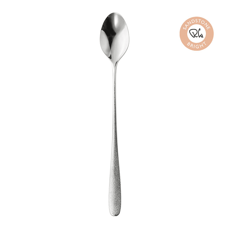 Sandstone Set of 4 Long Handled Spoons, L20cm, Stainless Steel